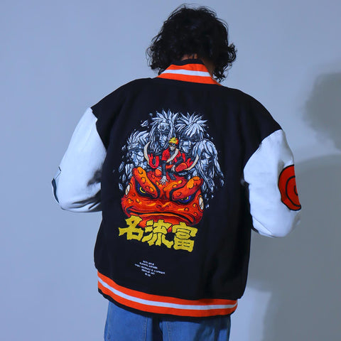 Varsity / Uzumaki / ED 03 - Fully Embroidered/ Unisex