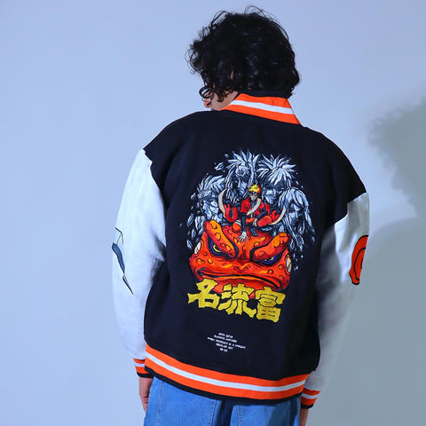 Varsity / Uzumaki / ED 03 - Fully Embroidered/ Unisex